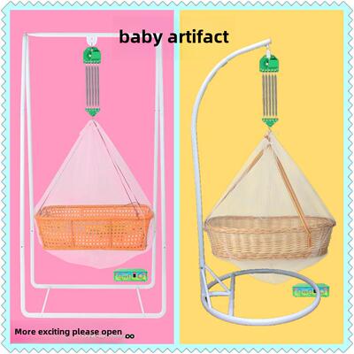 潮汕电动摇篮婴儿婴儿安抚摇篮吊床婴儿床托架儿童自动摇篮