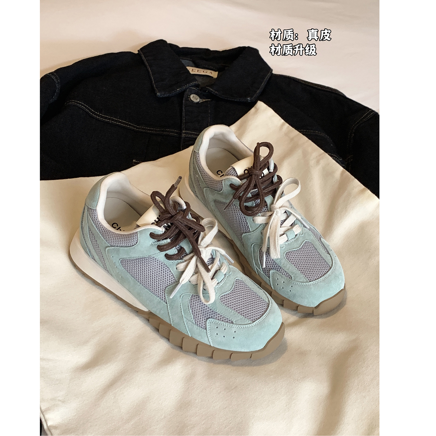 Chio2nd休闲鞋秋款真皮软底