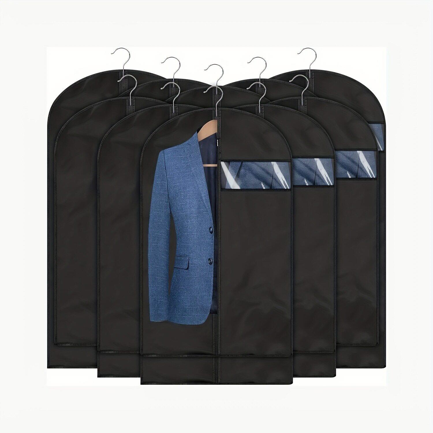 透气立体衣服防尘罩宽貂皮大衣罩防尘袋家用挂式衣袋挂衣袋挂衣罩