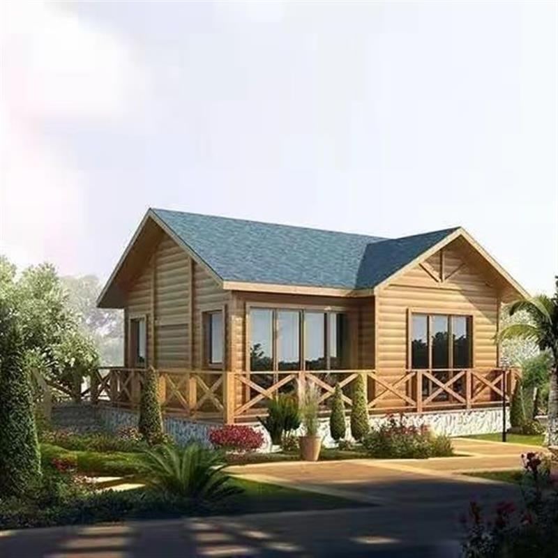 实木木屋民宿花园庭院农家乐彷古木房子移动售货亭防腐木木屋凉亭