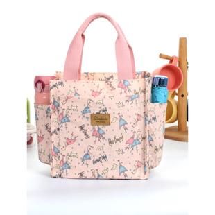 防水饭袋子手提袋外出遛娃包出门宝妈咪带娃大容量装饭盒的手提包