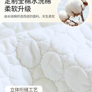 蕾丝防滑纯棉四季 米白色全棉沙发垫法式 通用布艺沙发套罩巾坐垫子