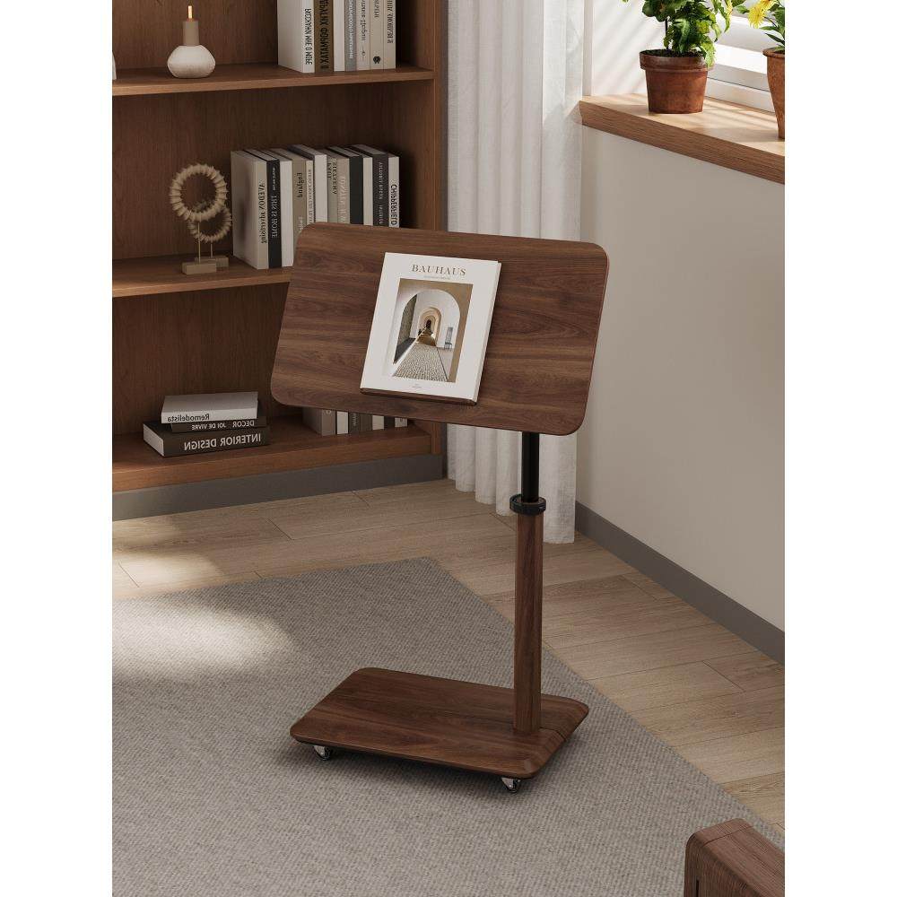 北美黑胡桃木全实木升降桌翻转桌沙发桌灰木小咖啡桌卧室床头柜,住宅家具,角几/边几,淘宝优惠券,粉丝福利购,淘宝优惠卷