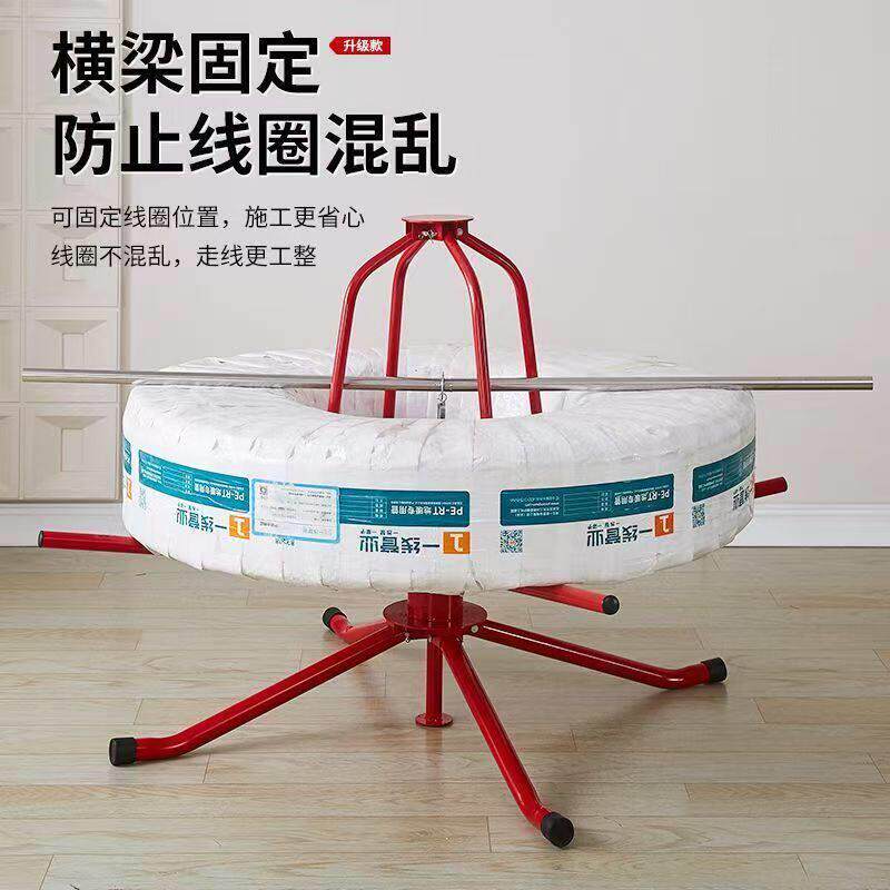 地暖放管器支撑架子铺管托架高承重铺管加厚加粗厚支架盘管支架