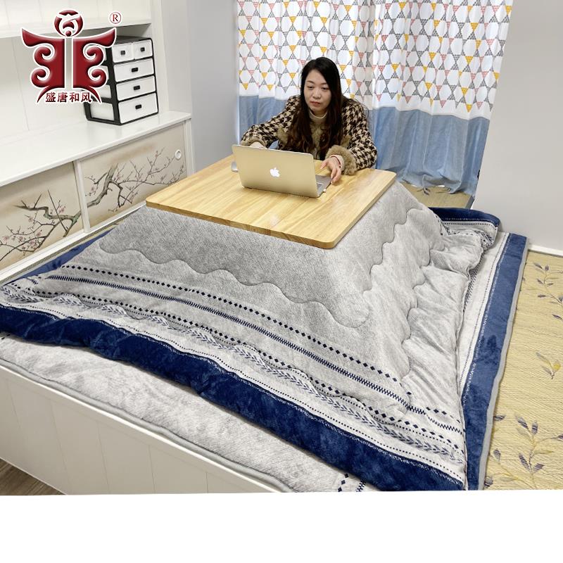 盛唐和风日式取暖桌和室桌茶几矮桌子日本冬天被炉榻榻米暖炉炕桌