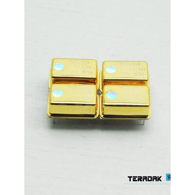 温补晶振TCXO镀金 0.1ppm 11.2896 12M 16.9344M 24.576M 22.5792