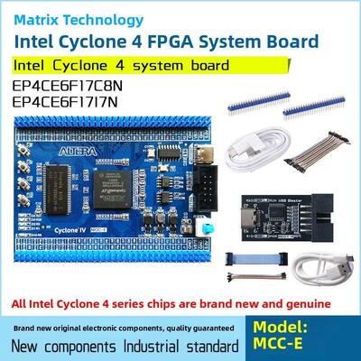 Cyclone4 FPGA核心板系统板开发板/EP4CE6F17C8/差分走线电压可调