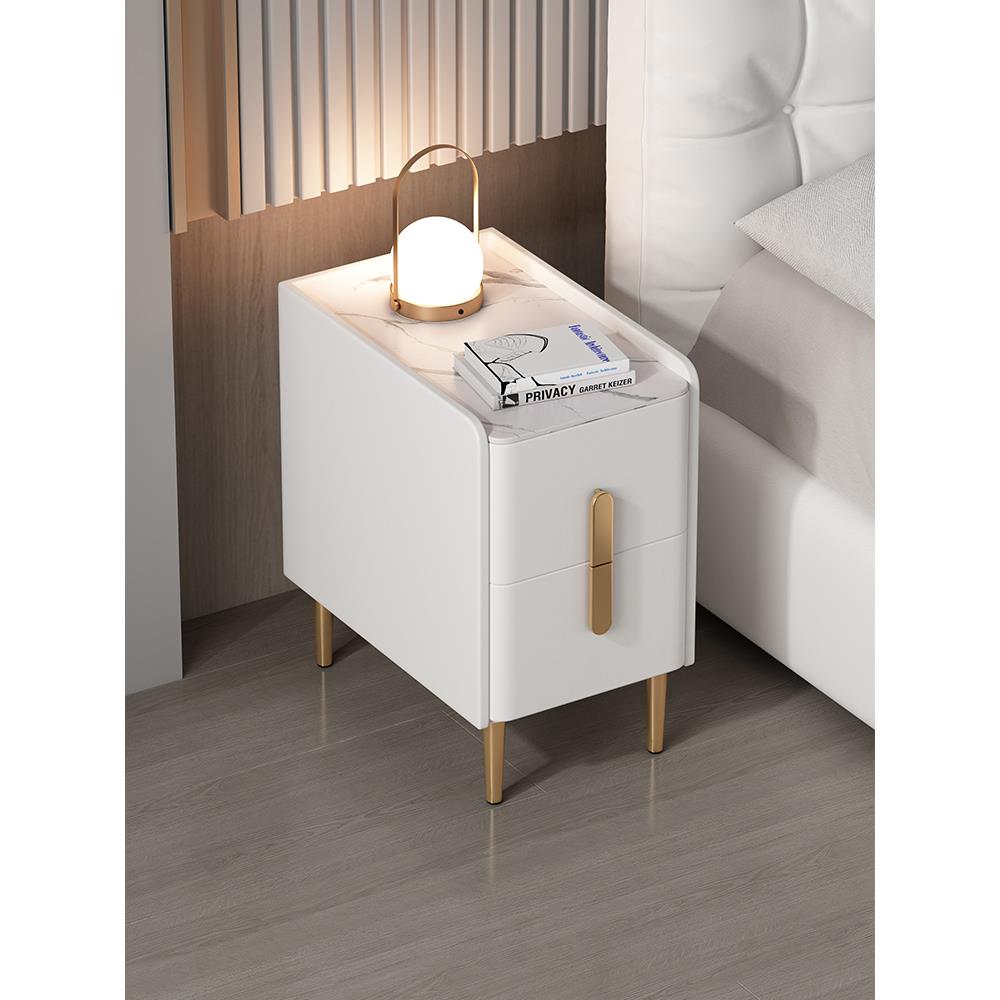 实木床头柜迷你30公分超窄简约现代储物收纳柜小型置物夹缝床边柜