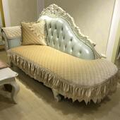 意大利绒皮垫防滑坐垫不损害沙发四季 新品 定做欧式 垫柔软夹棉纯色