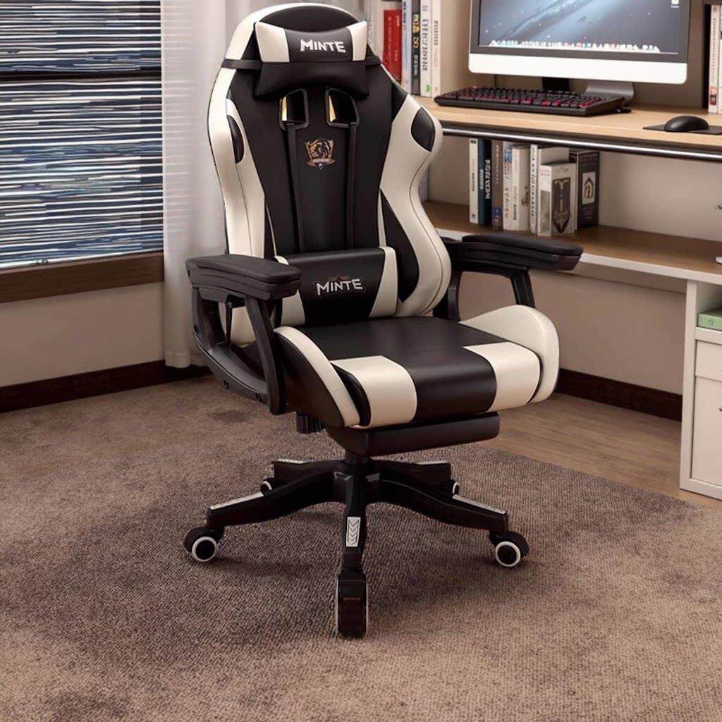 人体工学椅子电竞椅办公室座椅靠背电脑椅舒适久坐可躺舒服旋转椅