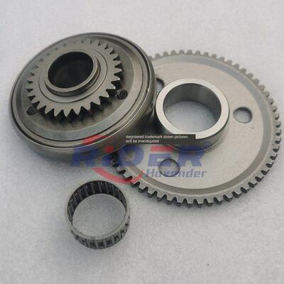 适用标致姜戈超越离合器QP150T-2C摩托 SF3 Django SF4 启动盘