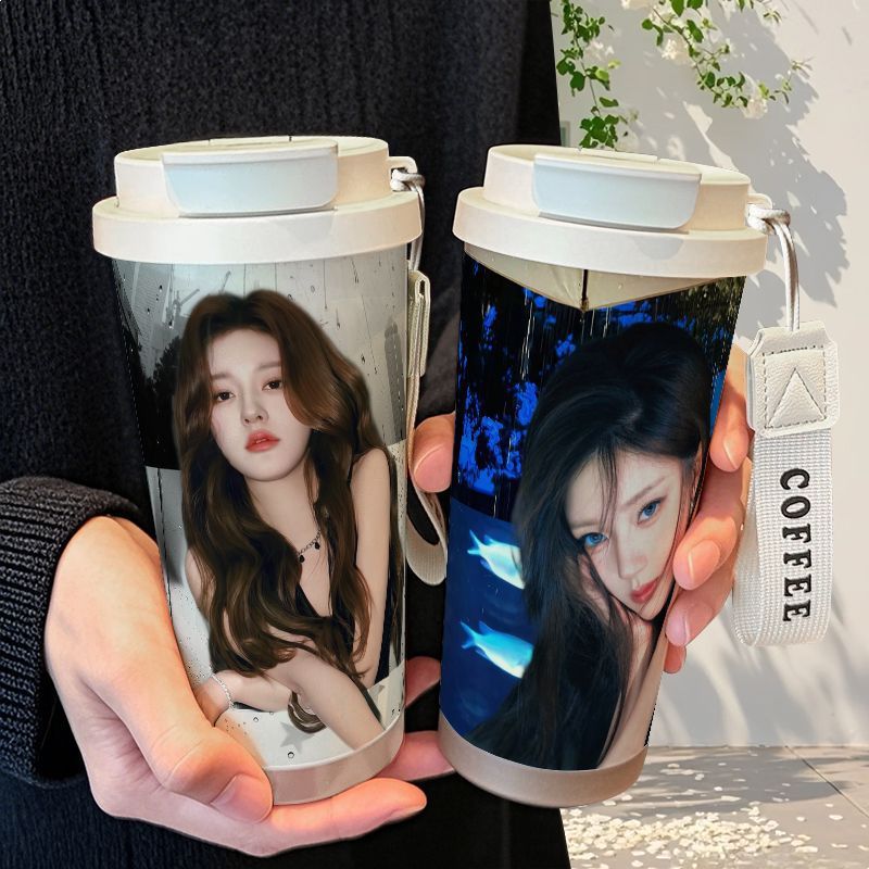 赵露思同款高颜保温杯女