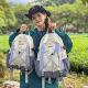 户外休闲撞色双肩包2025新款 韩系大容量轻便旅行登山背包运动书包