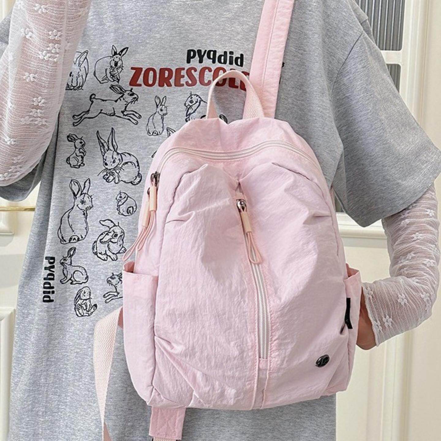 2025新款复古户外登山包轻便休闲百搭男简约旅行包书包女双肩包