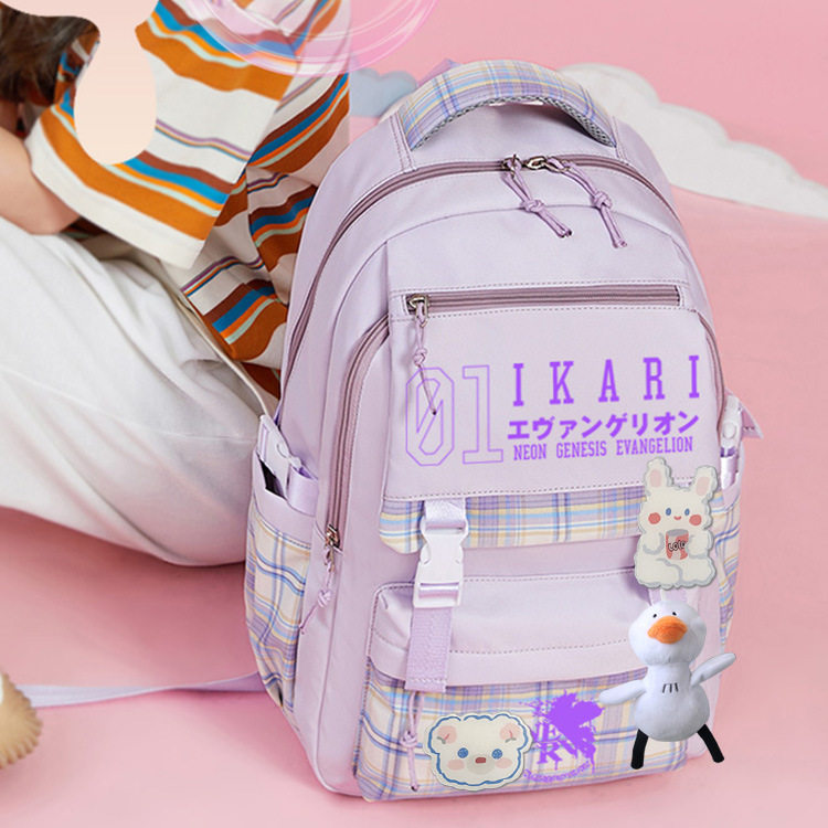 EVA书包中学生少女双肩包初高中生大容量手办周边背包四五六年级