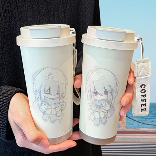 光遇书虫樱花可爱保温杯3