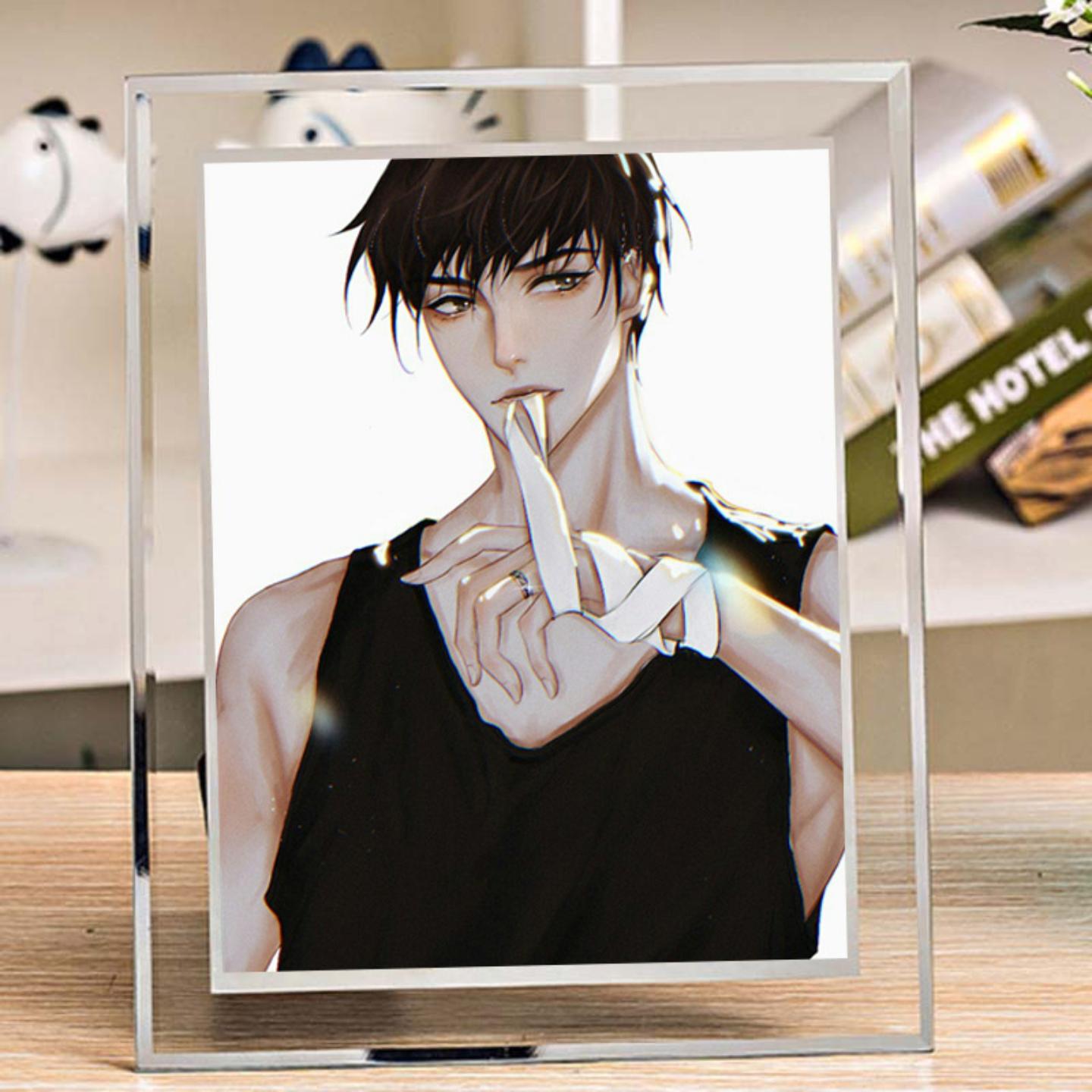 李玉简隋英照片相框摆台高级感