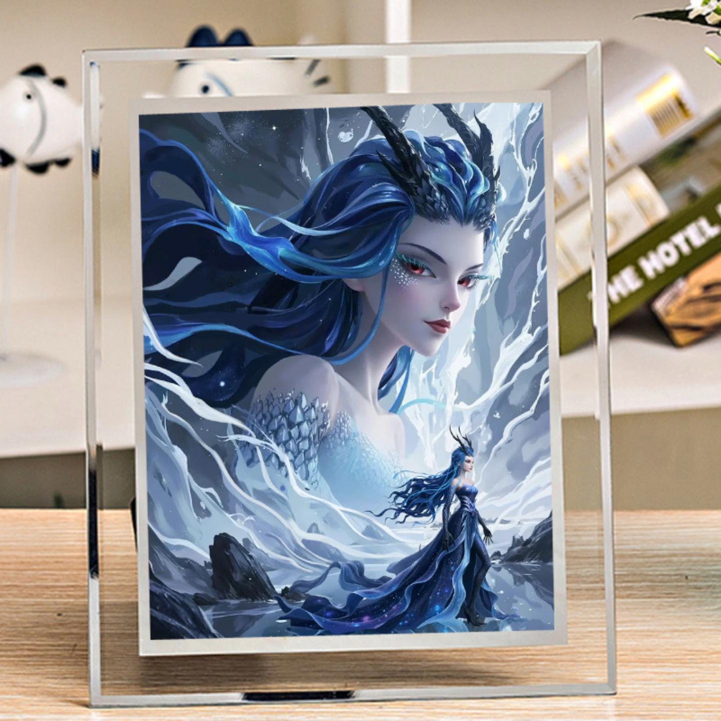 敖闰照片相框摆台高级感图片制作