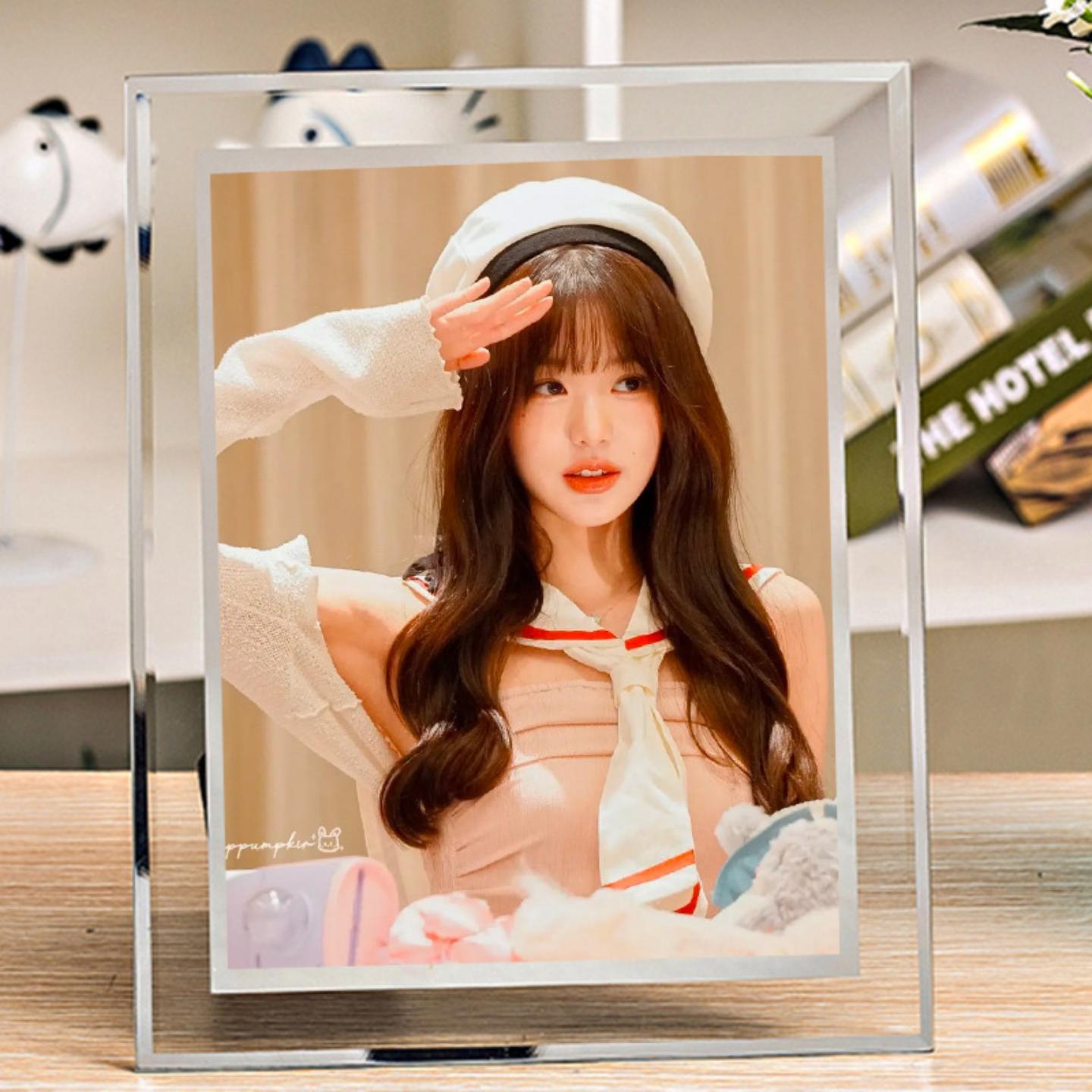 张元英图片制作照片相框摆台