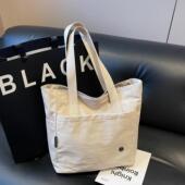 托特包百搭大包包女2025新款 手提软面牛津布防水单肩包大容量女包