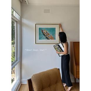 饰画客厅书房夏日色彩明亮摆件 现代风新波普装 若奈挂画 Row