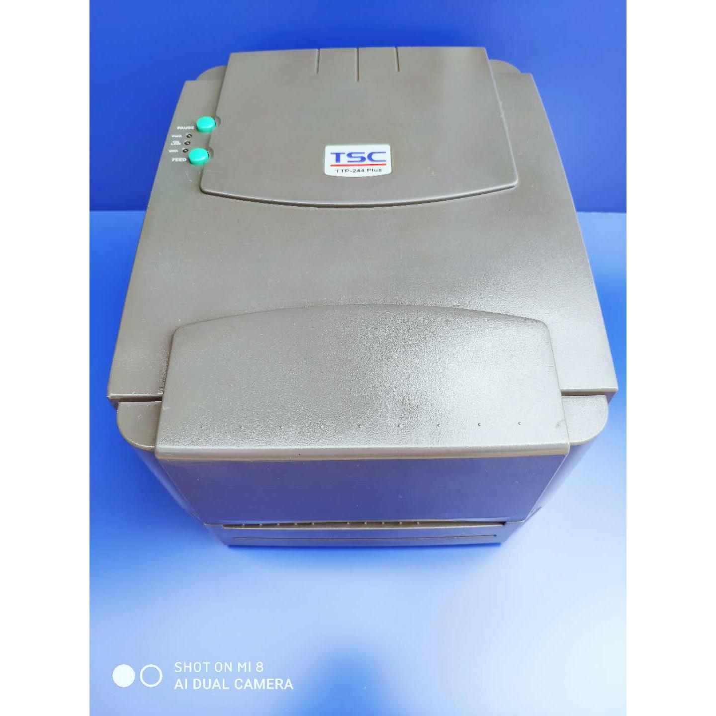 TSC 标签打印机244Pro 247 342E Pro洗水唛标签条码快递单哑银纸