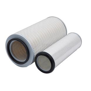 K2337收割机适用于解放J5奥威J6客车5吨王空气滤清器