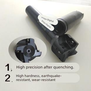 莫氏4号MT4锥柄90度可转位立铣刀盘R0.8刀盘 BAP400R铣刀盘30-63