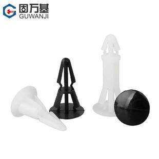 垫高柱RC 平底隔离柱PC板隔离柱塑料铆钉间隔柱塑料卡扣支撑柱扣式