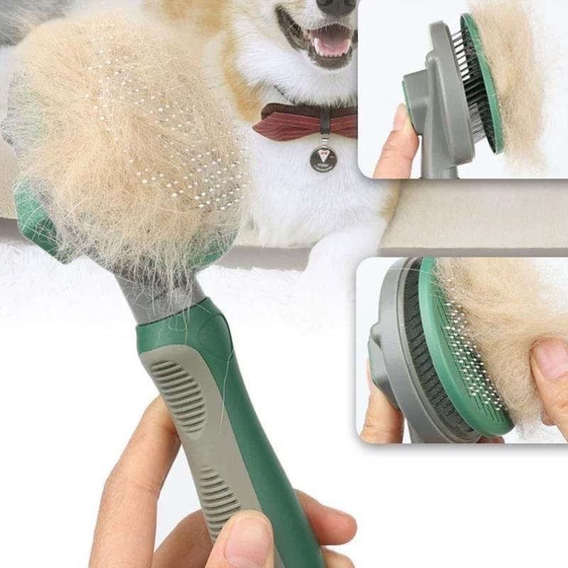 可卡专用按摩梳子宠物狗狗中大型犬狗刷子梳毛刷去浮毛梳用品