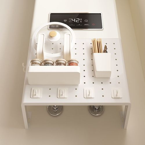 热销热水器遮挡罩燃气管道遮挡装饰洞洞板厨房壁挂下方遮丑挡板置