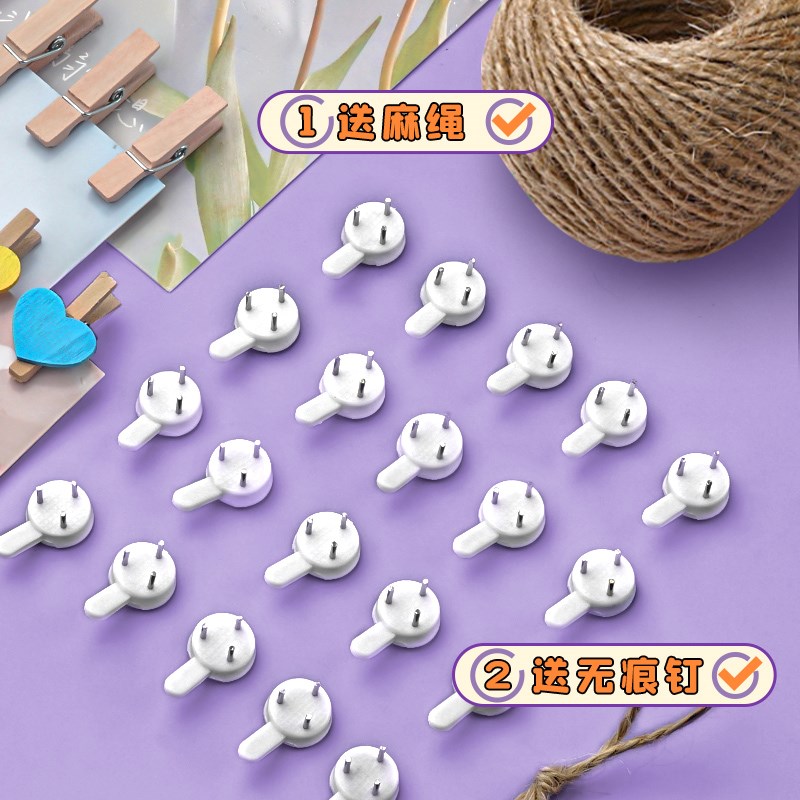 热销照片墙展示墙家庭挂墙夹子软木板墙上相片照片展示墙软木毛毡