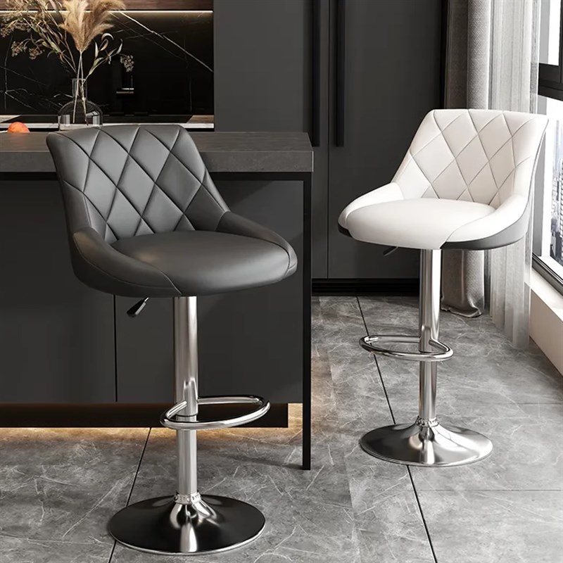 热销简约沙发吧椅高脚凳岛台椅酒吧椅家用吧台凳子美甲美容升降吧