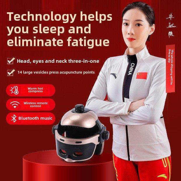 采购产品电动头部按摩器，全自动经络疏通，头痛按摩器，脑头皮理