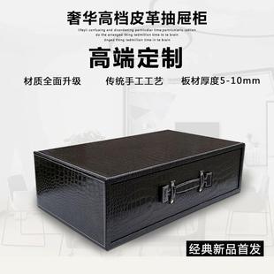 收纳柜衣物收纳箱储物箱整理盒夹缝加厚鞋 定制皮革抽屉式 柜床底箱