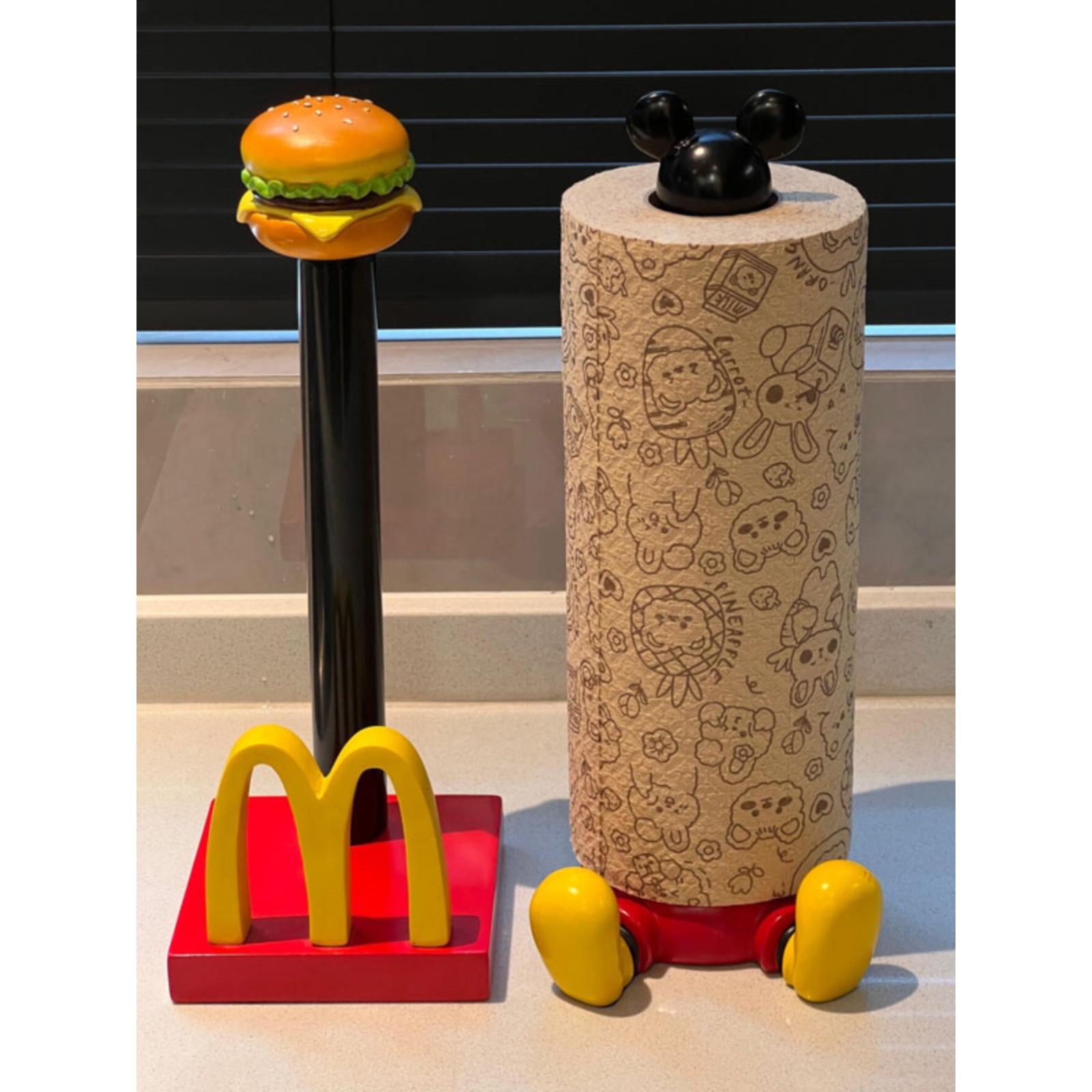 【新家的100个快递】麦当劳厨房纸巾架用纸挂架卷纸架子纸支架