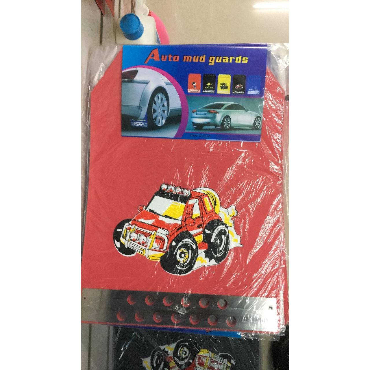 挡泥板适配帕杰罗猎豹黑金刚Q6V31V73V93越野汽车挡沙板大卡通皮