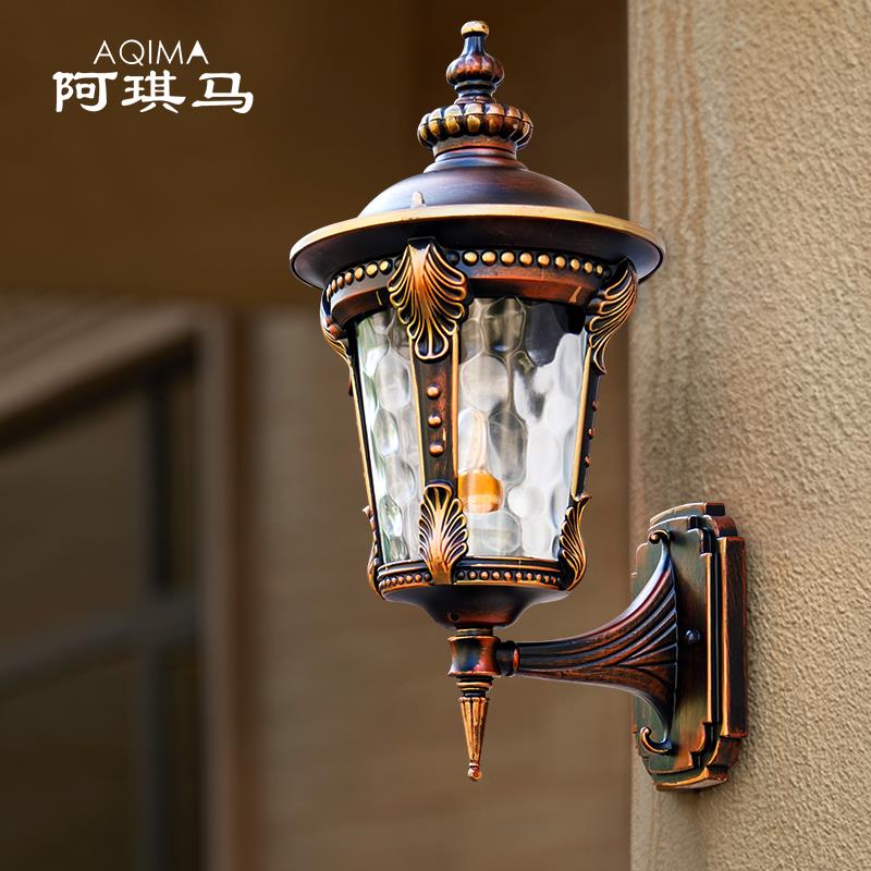 户外壁灯防水庭院壁灯Led房屋门灯超亮家居户外欧式阳台壁灯