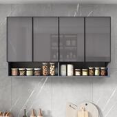 厨房壁柜铝合金壁柜阳台浴室浴室壁橱壁挂式 储物柜