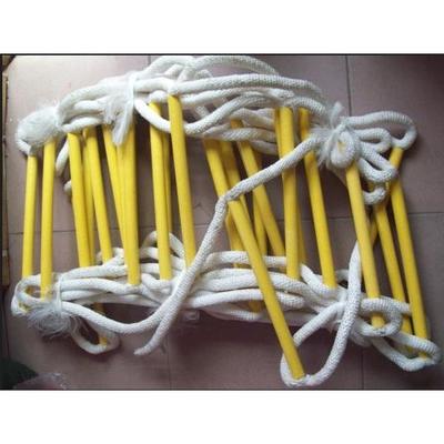 高楼安全逃生绳梯非消防救生软梯户外训练绳梯高空救援作业