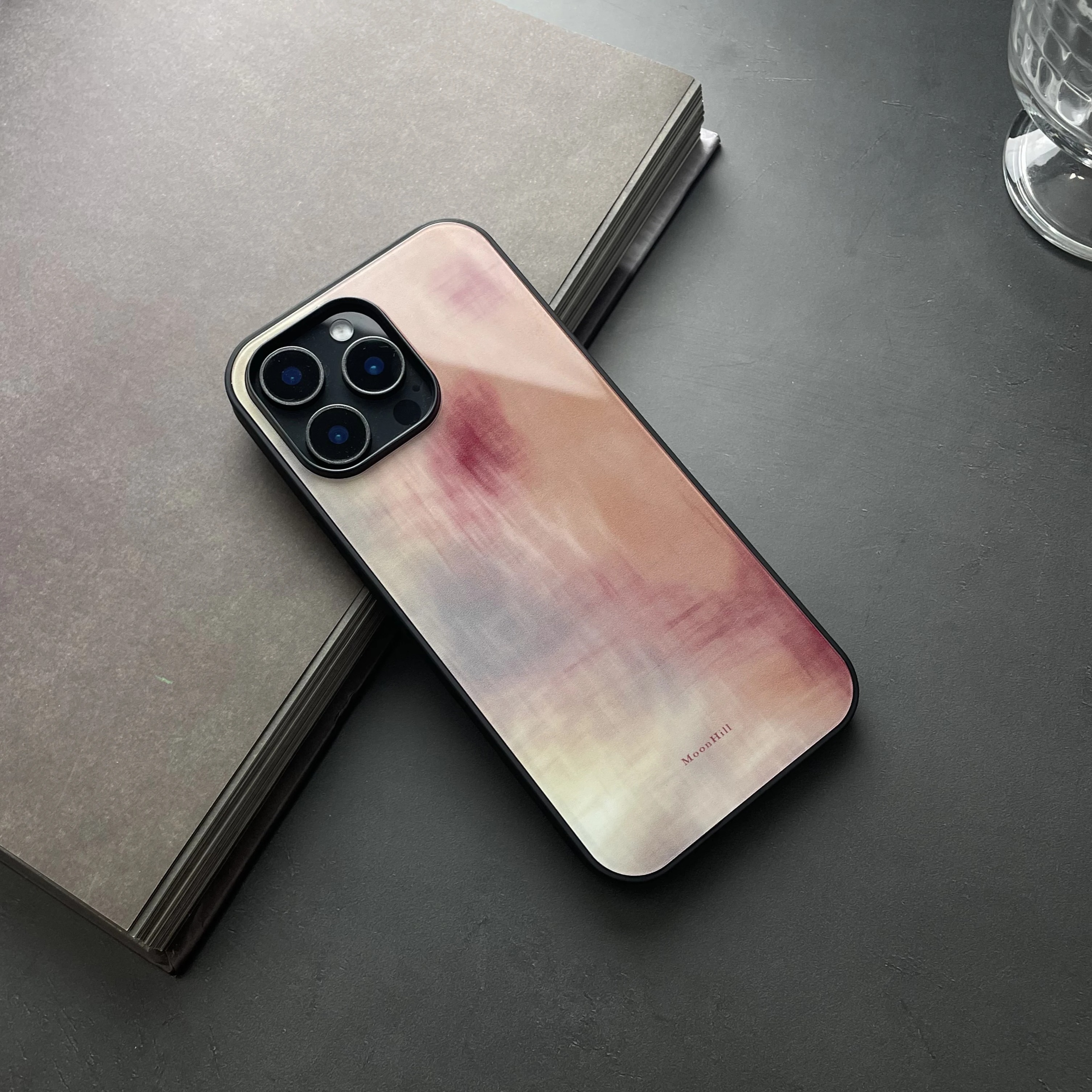 防滑玻璃原创高级感新中式手机壳