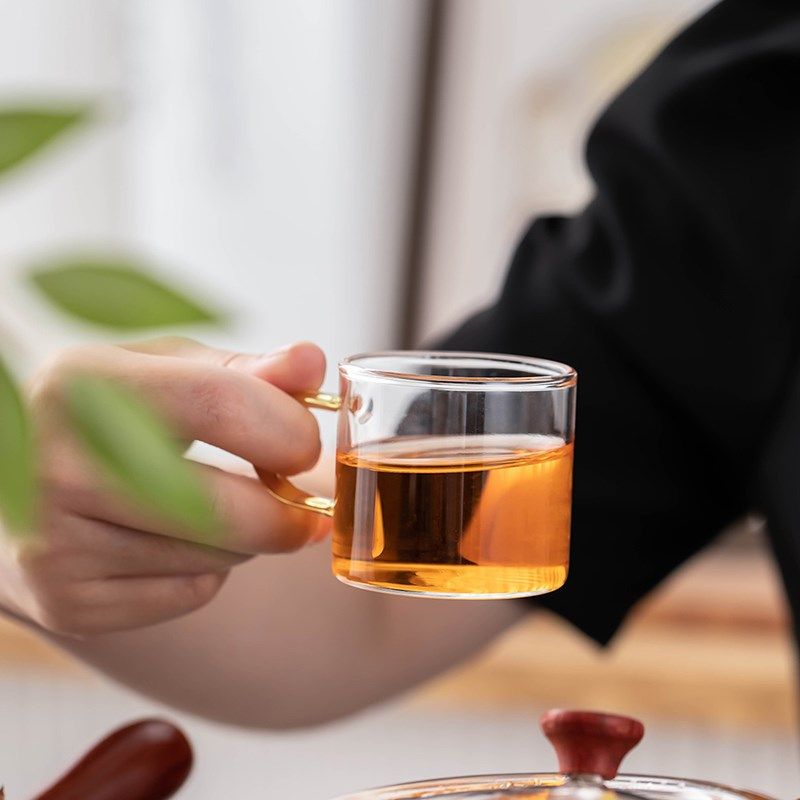 玻璃茶具套装茶盘全套侧把泡茶壶家用客厅功夫茶茶道办公室用茶杯,餐饮具,整套茶具,淘宝优惠券,粉丝福利购,淘宝优惠卷