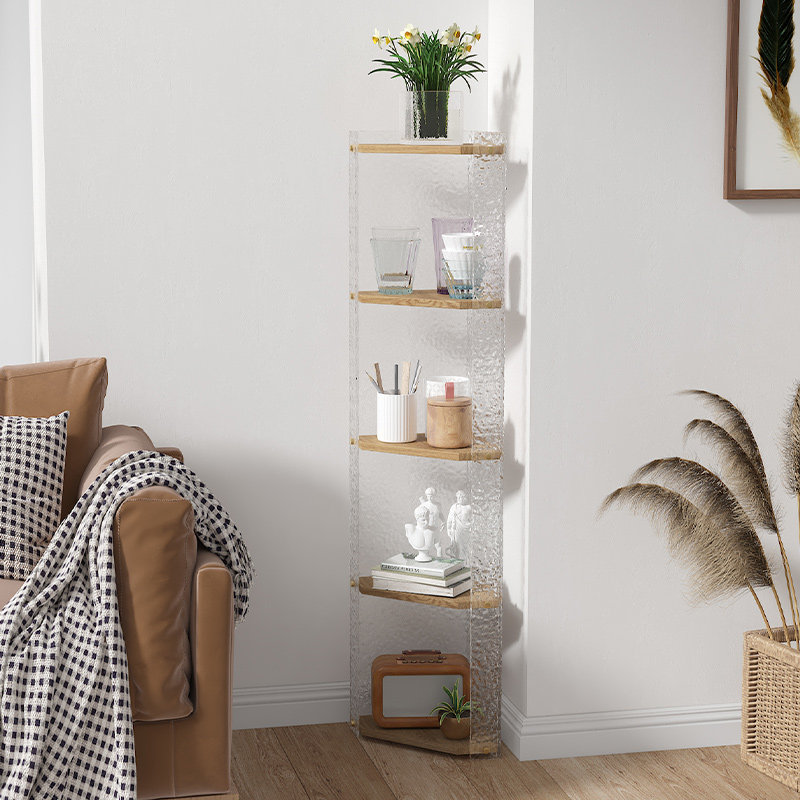 压克力三角形置物架角柜转角柜墙角客厅卧室角落收纳柜墙边柜落地,住宅家具,角柜,淘宝优惠券,粉丝福利购,淘宝优惠卷