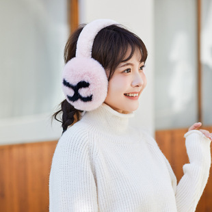 双C保暖耳罩冬季耳套新款冬季毛绒学生宿舍韩版护防冻冷天保暖女