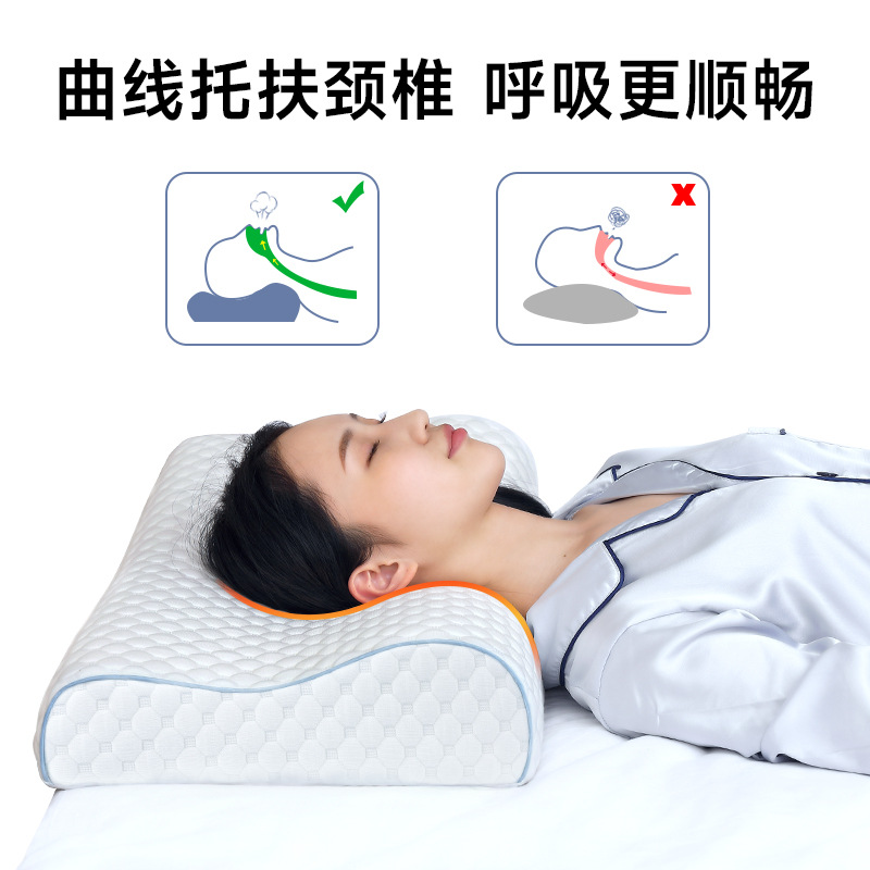 记忆枕慢回弹枕芯助睡眠不塌陷护颈枕记忆枕头包邮记忆棉枕头