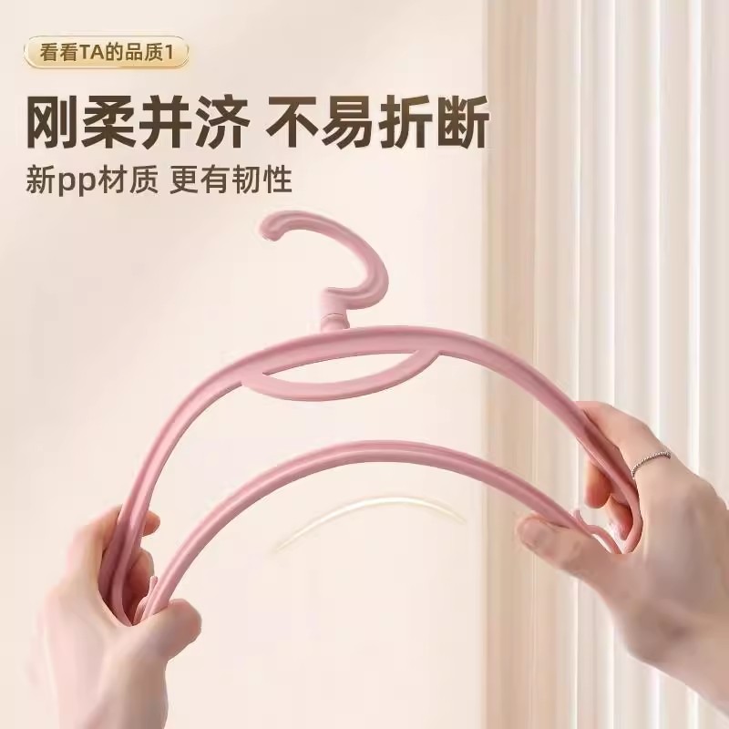 衣架家用挂衣无痕防滑防肩角衣撑子宽肩加厚加粗护衣晾大衣服挂架