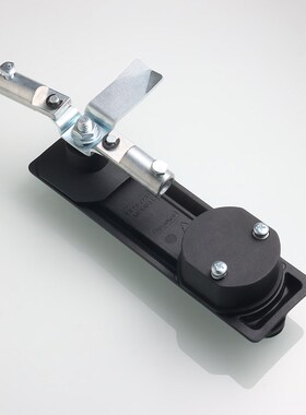 恒珠黑色平面锁MS100-1-1A 配电柜锁 电柜门锁 厂家直发