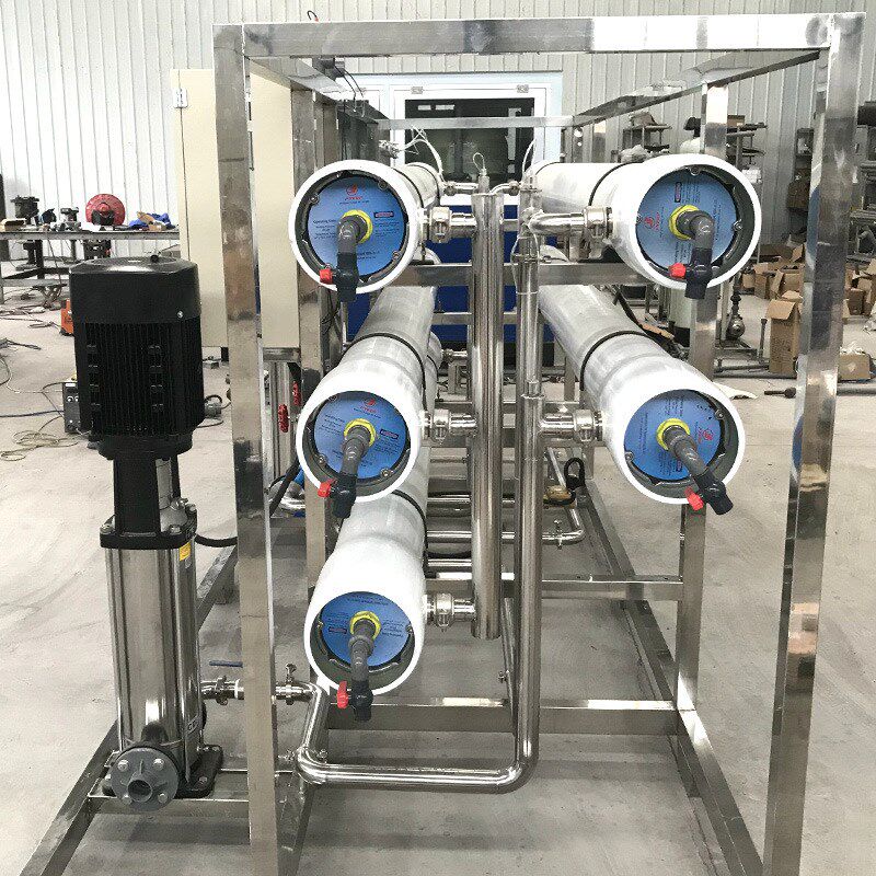 6.0t吨双级反渗透设备商用净水器大型水处理工业净水机反渗透直饮