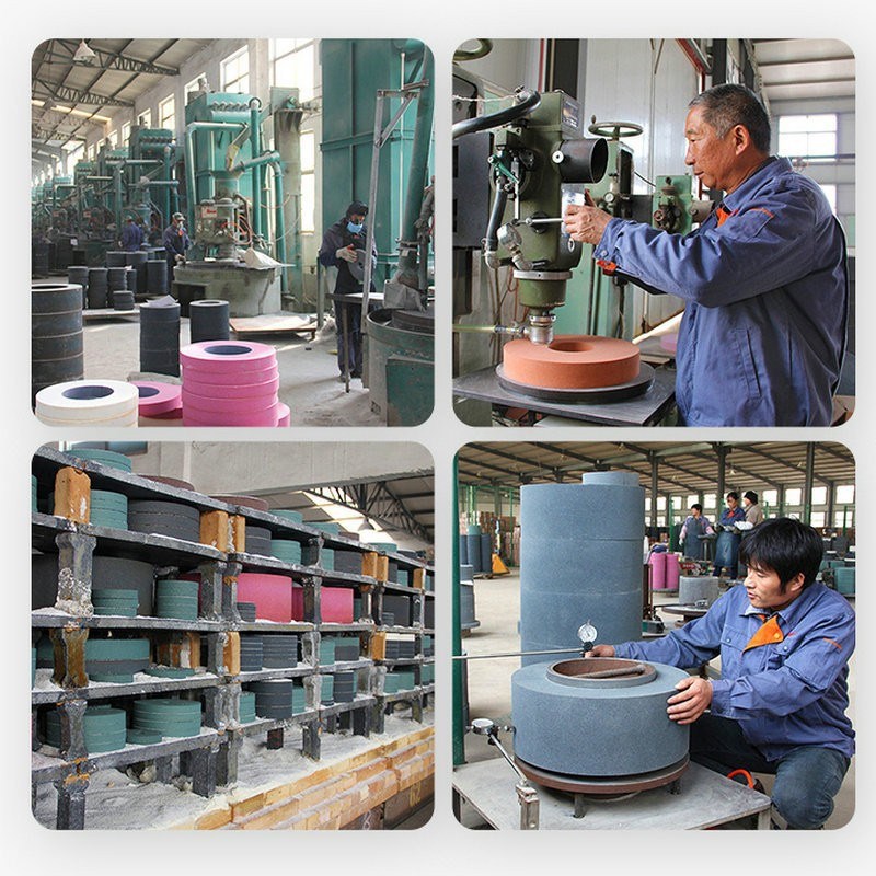 诺顿圣戈班大水磨平面磨床用铬刚玉红色砂轮25A350X40X127mm