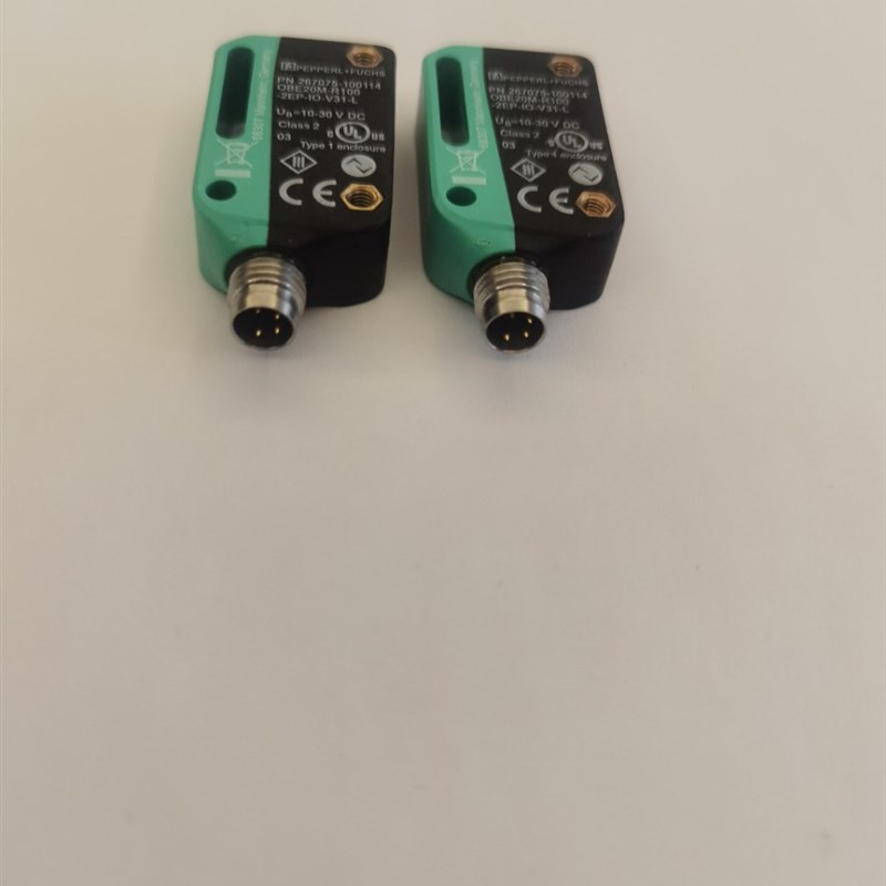 光电开关 激光对射 OBE20M-R100-2EP-IO-V31-L